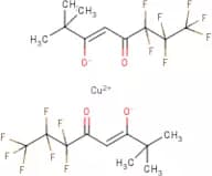 Bis(6,6,7,7,8,8,8-heptafluoro-2,2-dimethyl-3,5-octanedionate)copper(II)