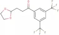3'5'-Bis(trifluoromethyl)-3-(1,3-dioxolan-2-yl)propiophenone