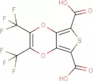 2,3-Bis(trifluoromethyl)thieno[3,4-b][1,4]dioxene-5,7-carboxylic acid