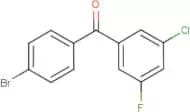 4-Bromo-3'-chloro-5'-fluorobenzophenone
