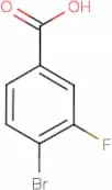 4-Bromo-3-fluorobenzoic acid