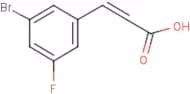 3-Bromo-5-fluorocinnamic acid