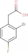 2-Bromo-4-fluorophenylacetic acid