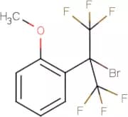 2-Bromo-1,1,1,3,3,3-hexafluoro-2-(2-methoxyphenyl)propane