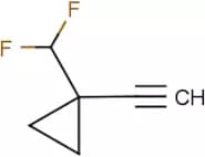 1-(difluoromethyl)-1-ethynylcyclopropane