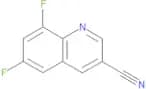 6,8-Difluoroquinoline-3-carbonitrile