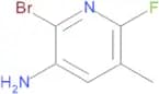 2-Bromo-6-fluoro-5-methylpyridin-3-amine