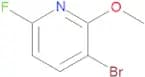 3-Bromo-6-fluoro-2-methoxypyridine