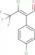 3-Chloro-2-(4-chlorophenyl)-4,4,4-trifluorobut-2-enal