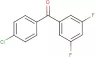 4-Chloro-3',5'-difluorobenzophenone