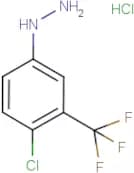4-Chloro-3-(trifluoromethyl)phenylhydrazine hydrochloride