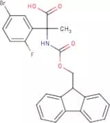 2-(5-Bromo-2-fluorophenyl)-2-({[(9H-fluoren-9-yl)methoxy]carbonyl}amino)propanoic acid