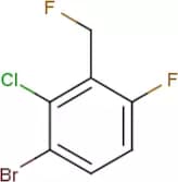 3-Bromo-2-chloro-6-fluorobenzyl fluoride
