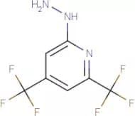 2-Hydrazinyl-4,6-bis(trifluoromethyl)pyridine