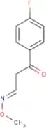 (3E)-1-(4-Fluorophenyl)-3-(methoxyimino)propan-1-one