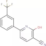 2-Oxo-6-[3-(trifluoromethyl)phenyl]-1,2-dihydropyridine-3-carbonitrile