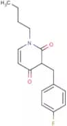 1-Butyl-3-[(4-fluorophenyl)methyl]-4-hydroxy-1,2-dihydropyridin-2-one