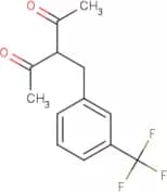 3-{[3-(Trifluoromethyl)phenyl]methyl}pentane-2,4-dione