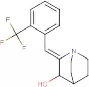 (2Z)-2-{[2-(Trifluoromethyl)phenyl]methylidene}-1-azabicyclo[2.2.2]octan-3-ol