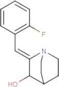 (2Z)-2-[(2-Fluorophenyl)methylidene]-1-azabicyclo[2.2.2]octan-3-ol