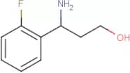 3-Amino-3-(2-fluorophenyl)propan-1-ol