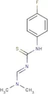 3-[(1E)-(Dimethylamino)methylidene]-1-(4-fluorophenyl)thiourea