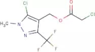 [5-Chloro-1-methyl-3-(trifluoromethyl)-1H-pyrazol-4-yl]methyl 2-chloroacetate