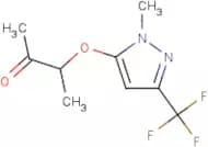 3-{[1-Methyl-3-(trifluoromethyl)-1H-pyrazol-5-yl]oxy}butan-2-one