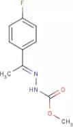 N'-[(1E)-1-(4-Fluorophenyl)ethylidene]methoxycarbohydrazide