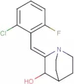 (2Z)-2-[(2-Chloro-6-fluorophenyl)methylidene]-1-azabicyclo[2.2.2]octan-3-ol