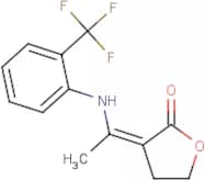 (3Z)-3-(1-{[2-(Trifluoromethyl)phenyl]amino}ethylidene)oxolan-2-one