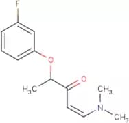 (1Z)-1-(Dimethylamino)-4-(3-fluorophenoxy)pent-1-en-3-one