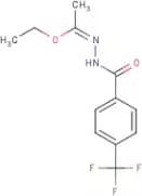 (Z)-(Ethyl N-[(Z)-4-(trifluoromethyl)benzoyl]ethanecarbohydrazonate)