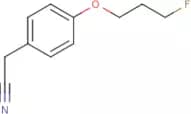 2-[4-(3-Fluoropropoxy)phenyl]acetonitrile