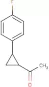 1-[2-(4-Fluorophenyl)cyclopropyl]ethan-1-one