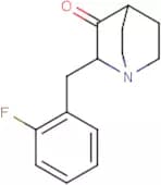 2-[(2-Fluorophenyl)methyl]-1-azabicyclo[2.2.2]octan-3-one