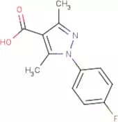 1-(4-Fluorophenyl)-3,5-dimethyl-1H-pyrazole-4-carboxylic acid