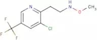 {2-[3-Chloro-5-(trifluoromethyl)pyridin-2-yl]ethyl}(methoxy)amine