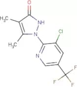 1-[3-Chloro-5-(trifluoromethyl)pyridin-2-yl]-4,5-dimethyl-2,3-dihydro-1H-pyrazol-3-one