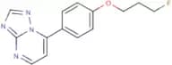 7-[4-(3-Fluoropropoxy)phenyl]-[1,2,4]triazolo[1,5-a]pyrimidine