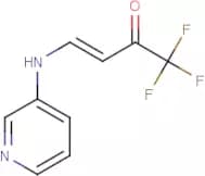 (3E)-1,1,1-Trifluoro-4-[(pyridin-3-yl)amino]but-3-en-2-one