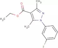 Ethyl 1-(3-fluorophenyl)-3,5-dimethyl-1H-pyrazole-4-carboxylate