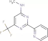 N-Methyl-2-(pyridin-2-yl)-6-(trifluoromethyl)pyrimidin-4-amine