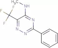 N-Methyl-3-phenyl-6-(trifluoromethyl)-1,2,4-triazin-5-amine