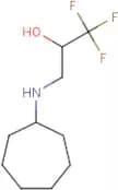 3-(Cycloheptylamino)-1,1,1-trifluoropropan-2-ol