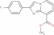 Methyl 2-(4-fluorophenyl)imidazo[1,2-a]pyridine-8-carboxylate