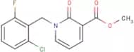 Methyl 1-[(2-chloro-6-fluorophenyl)methyl]-2-oxo-1,2-dihydropyridine-3-carboxylate