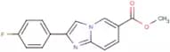 Methyl 2-(4-fluorophenyl)imidazo[1,2-a]pyridine-6-carboxylate
