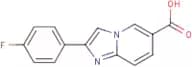 2-(4-Fluorophenyl)imidazo[1,2-a]pyridine-6-carboxylic acid
