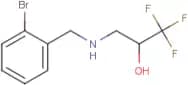 3-{[(2-Bromophenyl)methyl]amino}-1,1,1-trifluoropropan-2-ol